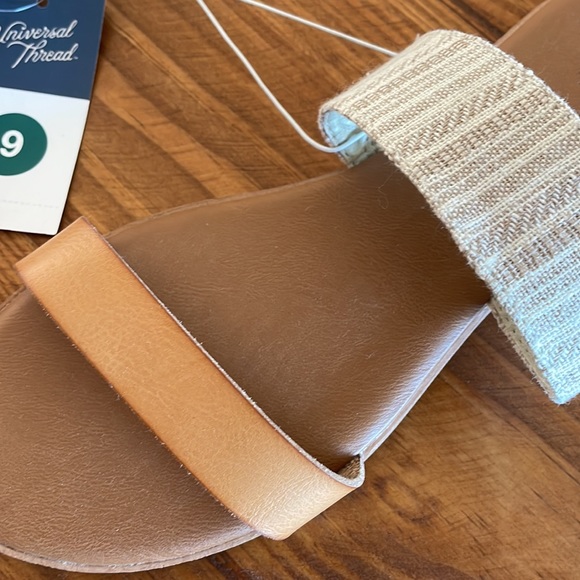 Universal Thread Bohemian Sandal Slides Size 9 - Picture 2 of 5